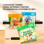 Creative Finger Painting Kit - Secret Garden - Image 3